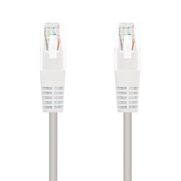 art_nan-cab20102020200105-w_1-1 Cable de Red RJ45 UTP Nanocable 10.20.0105-W Cat.5e/ 5m/ Blanco