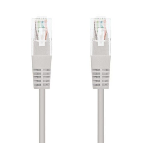art_nan-cab20102020200105_1-1 Cable de Red RJ45 UTP Nanocable 10.20.0105 Cat.5e/ 5m/ Gris