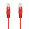 Cable de Red RJ45 UTP Nanocable 10.20.0400-L25-R Cat.6/ 25cm/ Rojo