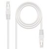 art_nan-cab20102020200400-l3020w_1-1 Cable de Red RJ45 UTP Nanocable 10.20.0400-L30 Cat.6/ 30cm/ Blanco