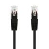 Cable de Red RJ45 UTP Nanocable 10.20.0401-BK/ Cat.6/ 1m/ Negro