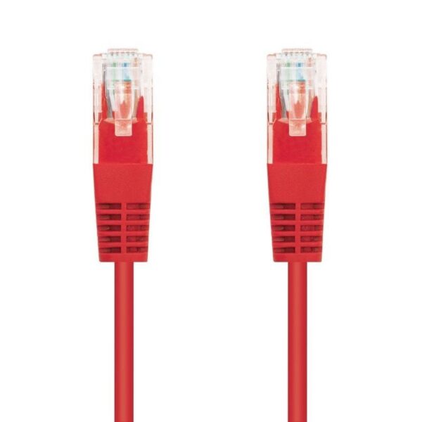 art_nan-cab20102020200401-r_1-1 Cable de Red RJ45 UTP Nanocable 10.20.0401-R Cat.6/ 1m/ Rojo