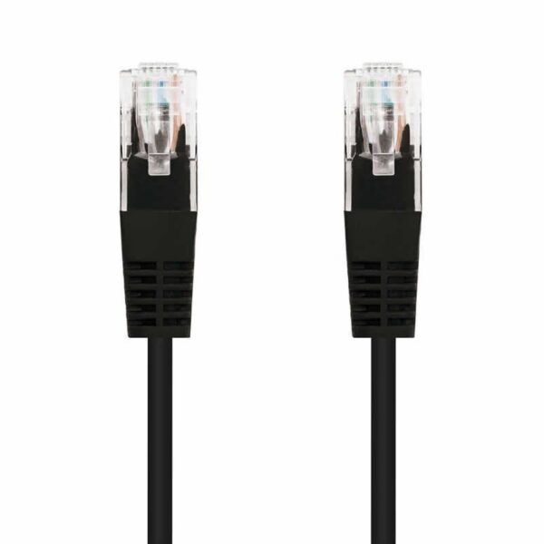 art_nan-cab20102020200403-bk_1-1 Cable de Red RJ45 UTP Nanocable 10.20.0403-BK Cat.6/ 3m/ Negro