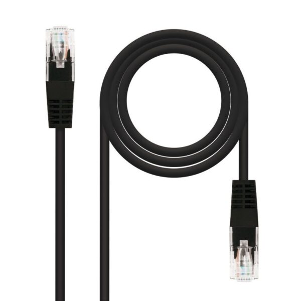 art_nan-cab20102020200403-bk_2 Cable de Red RJ45 UTP Nanocable 10.20.0403-BK Cat.6/ 3m/ Negro