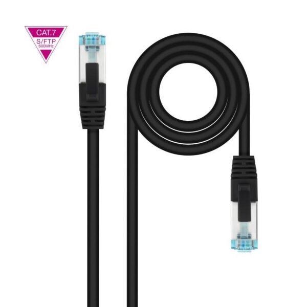 art_nan-cab20102020201702-bk_2 Cable de Red RJ45 SFTP Nanocable 10.20.1702-BK Cat.7/ 2m/ Negro