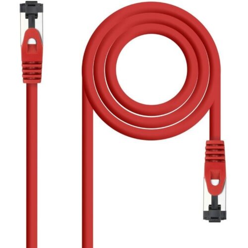 art_nan-cab20102020202000-l25-r_1 Cable de Red RJ45 SSTP Nanocable 10.20.2000-L25-R Cat.8.1/ 25cm/ Rojo