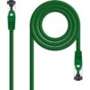 Cable de Red RJ45 SSTP Nanocable 10.20.2000-L30-GR Cat.8.1/ 30cm/ Verde