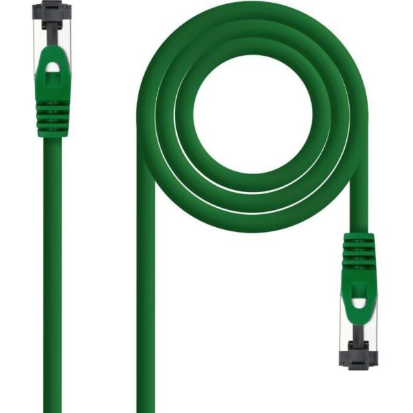 Cable de Red RJ45 SSTP Nanocable 10.20.2001-GR Cat.8.1/ 1m/ Verde