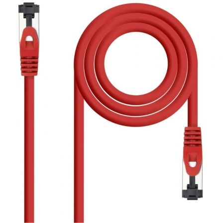art_nan-cab20102020202002-r_1 Cable de Red RJ45 SSTP Nanocable 10.20.2002-R Cat.8.1/ 2m/ Rojo