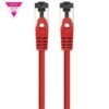 Cable de Red RJ45 SSTP Nanocable 10.20.2002-R Cat.8.1/ 2m/ Rojo