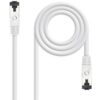 Cable de Red RJ45 SSTP Nanocable 10.20.2002-W Cat.8.1/ 2m/ Blanco