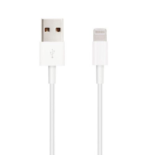art_nan-cab20ligh20102010200400_1-1 Cable USB 2.0 Lightning Nanocable 10.10.0400/ USB Macho - Lightning Macho/ 50 cm/ Blanco
