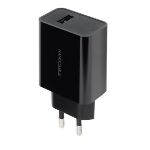 art_nan-carga20102010202004_1-1 Cargador de Pared Nanocable 10.10.2004/ 1xUSB/ 10W/ Negro