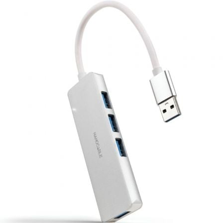 art_nan-hub20102016204602_1 Hub USB 3.0 Nanocable 10.16.4602/ 4xUSB/ Gris