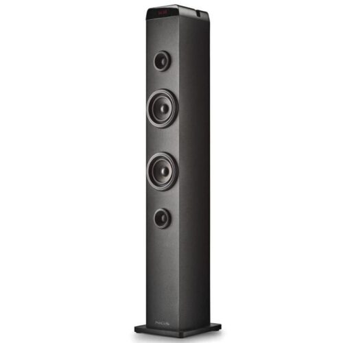 Torre de Sonido con Bluetooth NGS SKY CHARM PRO/ 50W/ 2.0/ Negra