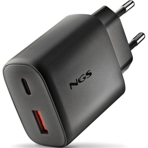 art_ngs-carga20era2045w20bk_1 Cargador de Pared GaN NGS Era 45W/ 1xUSB Tipo-C/ 1xUSB/ 45W