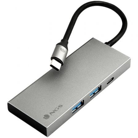 Docking USB Tipo-C NGS WonderDock4 Pro/ 2xUSB/ 1xUSB Tipo-C DP/ 1xHDMI 4K