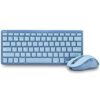 Teclado y Ratón Inalámbricos NGS Fantasy Kit Blue/ Azul