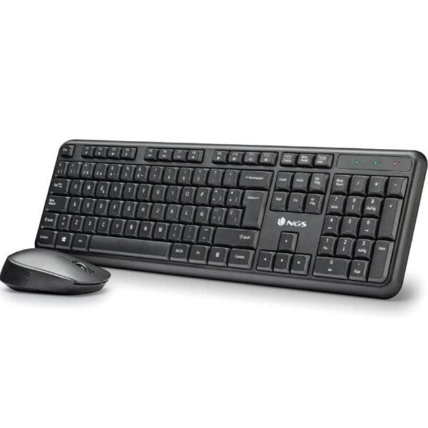 Teclado y Ratón Inalámbricos NGS Harmony Kit