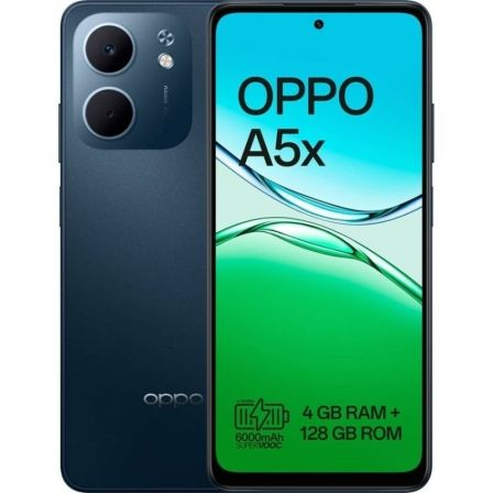art_opp-sp20a5x204-12820bk_1 Smartphone Oppo A5x 4GB/ 128GB/ 6.67"/ Negro Azul
