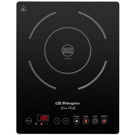 art_orb-pae-vitro20pic202000_1 Placa de Inducción Orbegozo PIC 2000/ 1 placa de 300mm/ 2000W