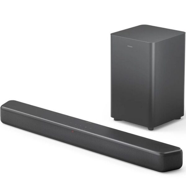Barra de Sonido con Bluetooth Philips TAB5309/10/ 240W/ 2.1/ Negra