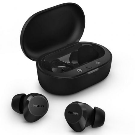 art_phil-aur20tat1209bk_1 Auriculares Bluetooth Philips TAT1209 con estuche de carga/ Autonomía 6h/ Negros