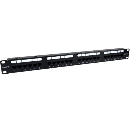art_phk-patch20pu202421_1-1 Patch Panel Phasak PU 2421/ 24 Puertos/ Cat.6A/ Altura 1U