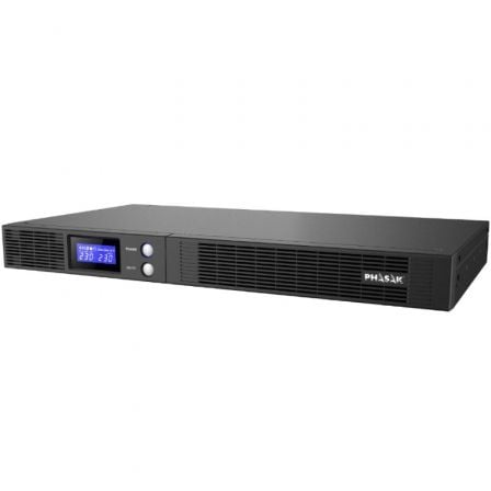 art_phk-sai20150020va20protk20slim_1 SAI Línea Interactiva Phasak Protekt Slim Rack/ 1500VA-900W/ 4 Salidas/ Formato Rack
