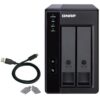 QNAP TR-002 - Expansión RAID USB 3.2 Gen 2 de 2 Bahías para NAS y PC
