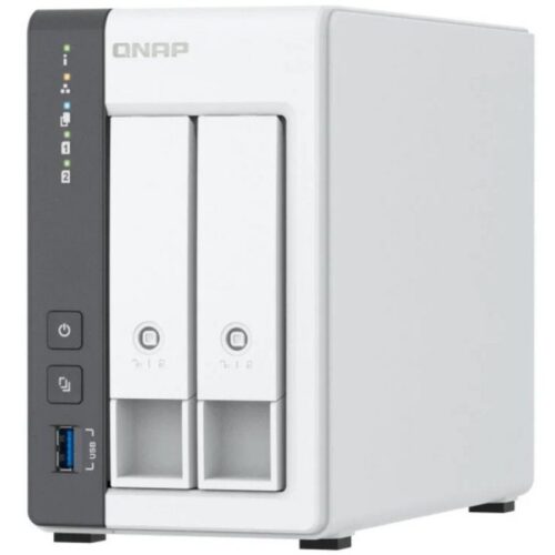 NAS QNAP TS-216G 2 Bahías 2.5GbE - Almacenamiento Inteligente para Hogar y Oficina