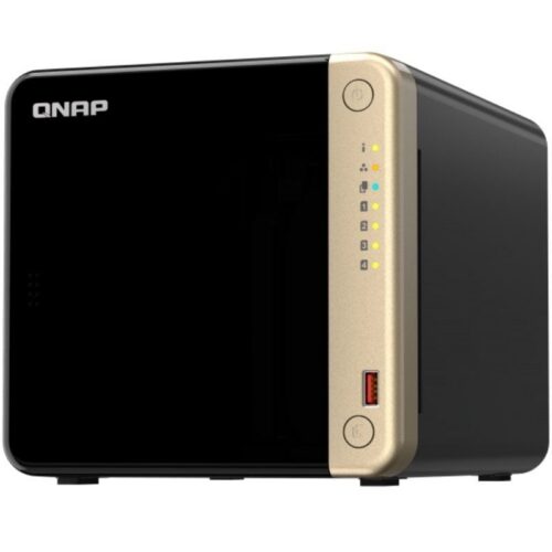NAS QNAP TS-464-8G - 4 Bahías 2.5GbE, 8GB RAM, Torre