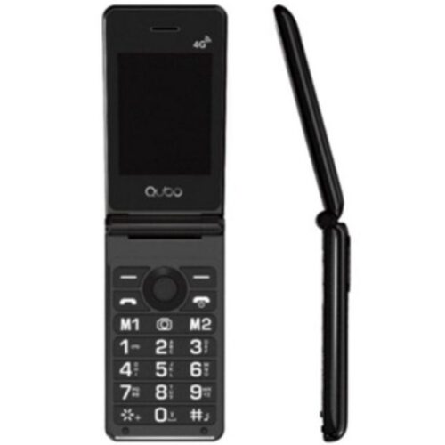 art_qub-tel20x-28204g20bk_1-1 Teléfono Móvil Qubo X-28 4G para Personas Mayores/ Negro