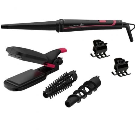 art_row-pae-plp20cf422lf0_1 Rizador para el Pelo Rowenta Multistyler CF422LF0/ Negro y Rosa