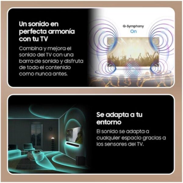 Barra de Sonido Samsung HW-S700D/ZF 2024: Dolby Atmos, Ultra Slim y Subwoofer Inalámbrico