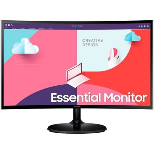 art_sam-m20s27c364eau_1-1 Monitor Profesional Curvo Samsung Essential Monitor S36C S27C364EAU/ 27"/ Full HD/ Negro