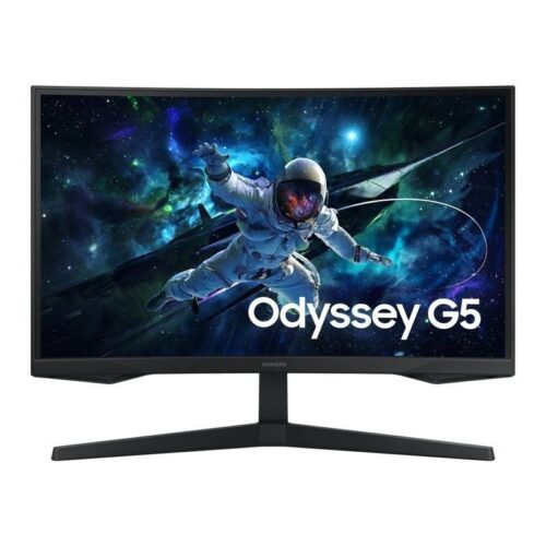 art_sam-m20s27cg552eu_1-1 Monitor Gaming Curvo Samsung Odyssey G5 S27CG552EU 27"/ QHD/ 1ms/ 165Hz/ VA / Negro