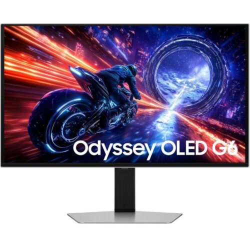 art_sam-m20s27fg602su_1-1 Monitor Gaming Samsung Odyssey OLED G6 G60SF S27FG602SU 27"/ QHD/ 0.03ms/ 500Hz/ OLED/ Regulable en altura/ Plata