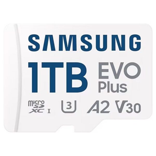 Tarjeta MicroSD Samsung EVO Plus 1TB - 160MB/s, Clase 10, Adaptador Incluido