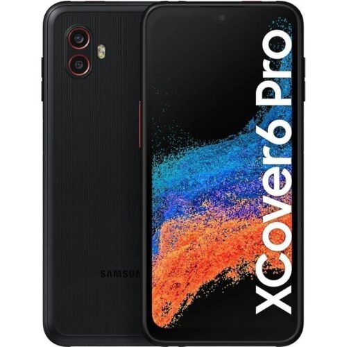 art_sam-sp20g736206-12820bk_1-1 Samsung Galaxy Xcover 6 Pro Enterprise: Smartphone Rugerizado 5G 6.6" 128GB 6GB RAM Negro