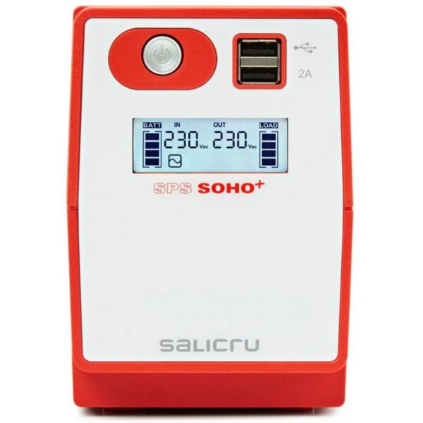 SAI Salicru SPS 850 SOHO+ - Protección Eléctrica para Oficinas y Pequeñas Redes