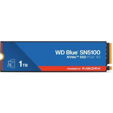 Disco SSD SanDisk WD Blue SN5100 1TB/ M.2 2280 PCIe Gen4/ Full Capacity