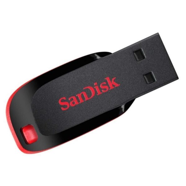 Pendrive 32GB SanDisk Cruzer Blade - USB 2.0, Alta Capacidad y Seguridad