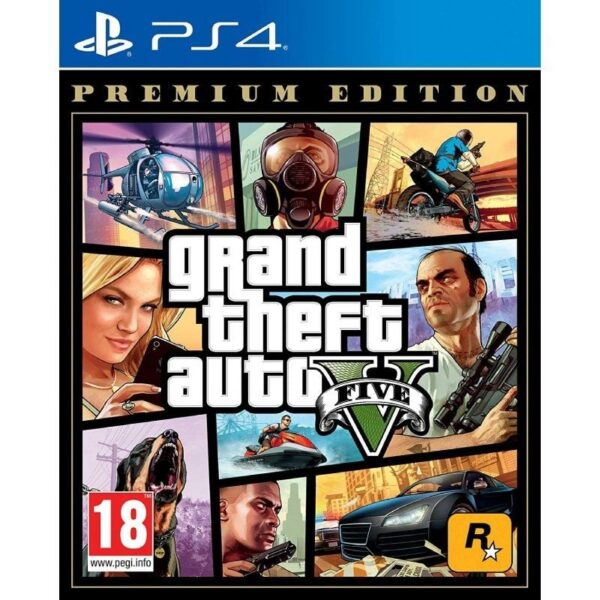 GTA V Premium Online Edition para PS4 - Experiencia Completa