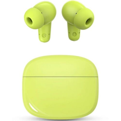 Auriculares Bluetooth SPC Boost Buds - 7.5h de Autonomía y Estuche de Carga - Color Verde Lima