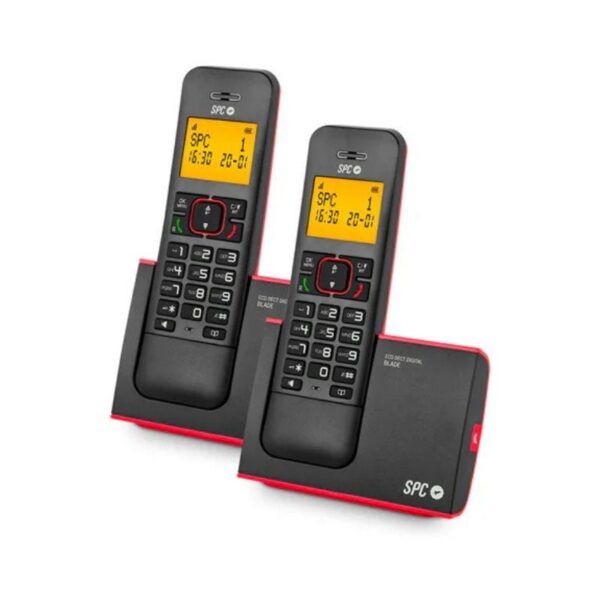 Teléfono Inalámbrico SPC Blade 7292RC2 - Pack DUO - Rojo y Negro