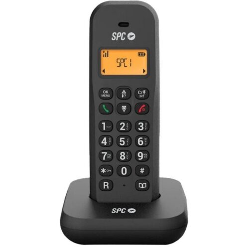 art_spc-dect20keops20bk_1-1 Teléfono Inalámbrico SPC Keops 7334N - Negro, Pantalla Iluminada y Modo Eco