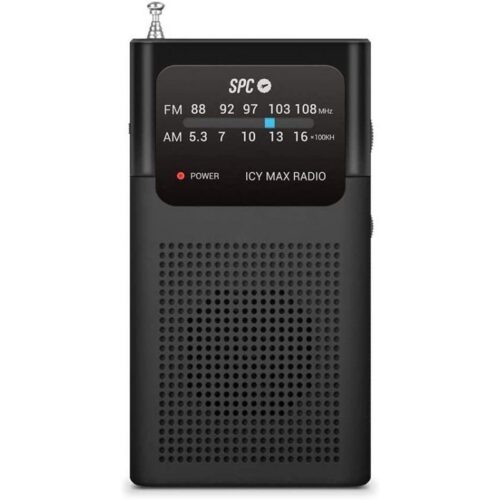 art_spc-radio20icy20max_1-1 Radio Portátil SPC ICY Max - Sintonizador FM/AM con Clip y Auriculares