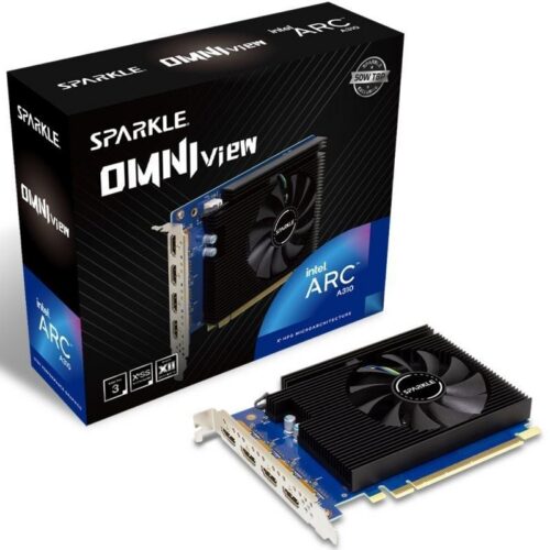 art_spk-gf20arc20a31020om20vi204g_1-1 Tarjeta Gráfica Sparkle Intel Arc A310 4GB GDDR6 - 4x HDMI 4K