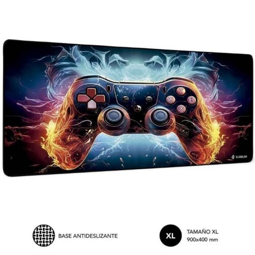 Alfombrilla Gaming GameCore XL - 900x400mm, Antideslizante y Micro-Texturizada